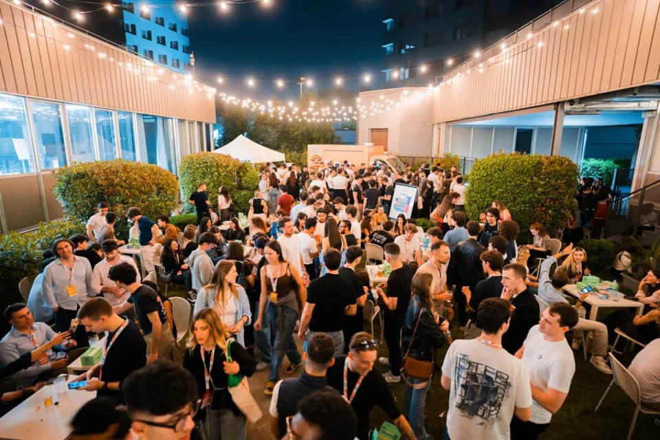 Festival Universitario — la folla